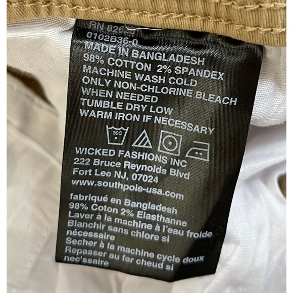 NEW Southpole Flex Jogger Pants Men's Medium Beige Tan FLEX The Movement - Picture 12 of 13